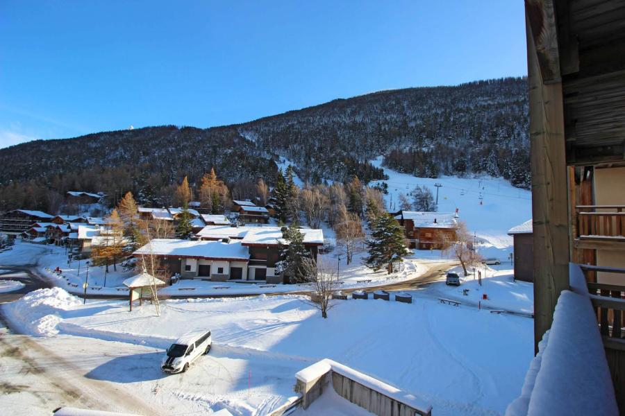 Rent in ski resort 2 room apartment 4 people (1207) - Les Chalets de la Vanoise - La Norma - Balcony