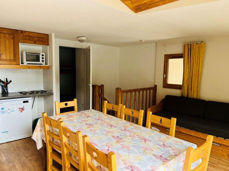 Skiverleih 4 Zimmer Maisonettewohnung für 8-10 Personen (1304) - Les Chalets de la Vanoise - La Norma - Wohnzimmer