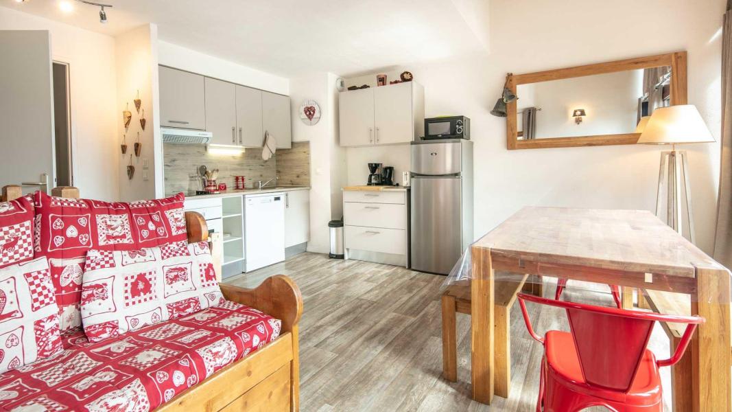 Ski verhuur Appartement duplex 4 kamers 10 personen (CV1305) - Les Chalets de la Vanoise - La Norma - Woonkamer