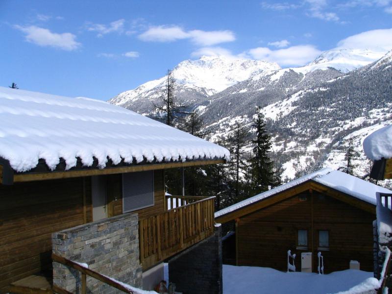 Vakantie in de bergen Les Chalets Petit Bonheur - La Norma - Buiten winter