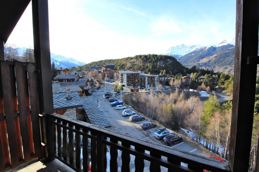 Ski verhuur Appartement duplex 3 kamers 6 personen (NO50GV) - Résidence le Grand Vallon - La Norma - Balkon