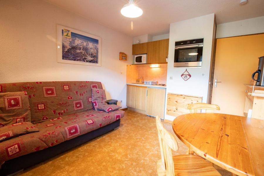 Skiverleih Studio Schlafnische 4 Personen (NO34GV) - Résidence le Grand Vallon - La Norma - Wohnzimmer