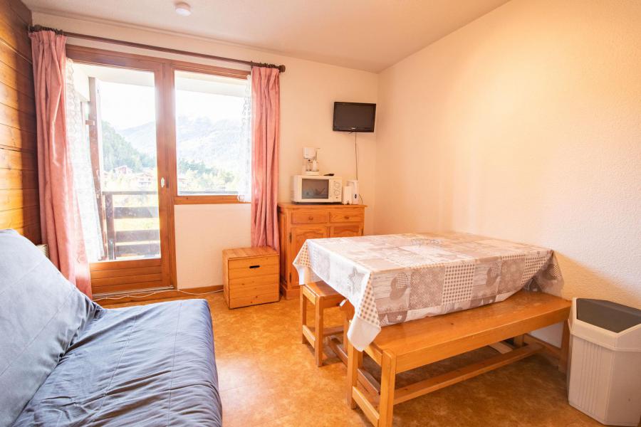 Skiverleih Studio Schlafnische 4 Personen (NO40GV) - Résidence le Grand Vallon - La Norma - Wohnzimmer