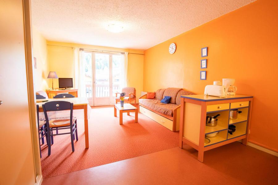 Ski verhuur Appartement 2 kamers 4 personen (PR13CO) - Résidence le Pra - La Norma - Woonkamer