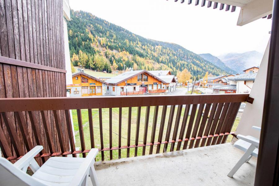 Ski verhuur Appartement 3 kamers bergnis 8 personen (PR21R) - Résidence le Pra - La Norma - Balkon