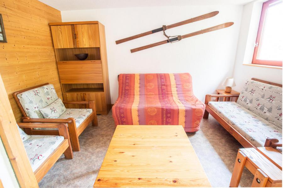 Skiverleih Wohnung 3 Mezzanine Zimmer 8 Leute (AR36A) - Résidence les Arolles - La Norma - Wohnzimmer