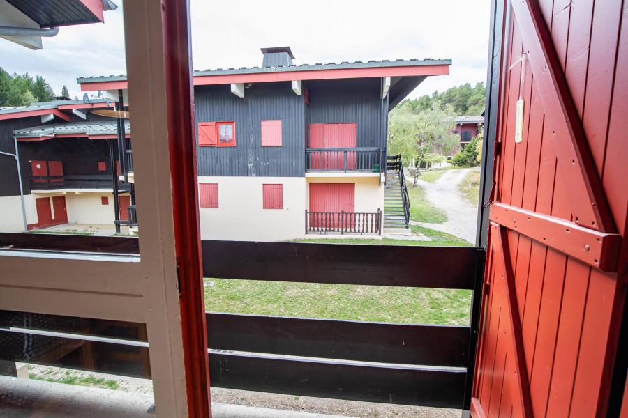 Skiverleih Wohnung 3 Mezzanine Zimmer 8 Leute (AR38A) - Résidence les Arolles - La Norma - Terrasse