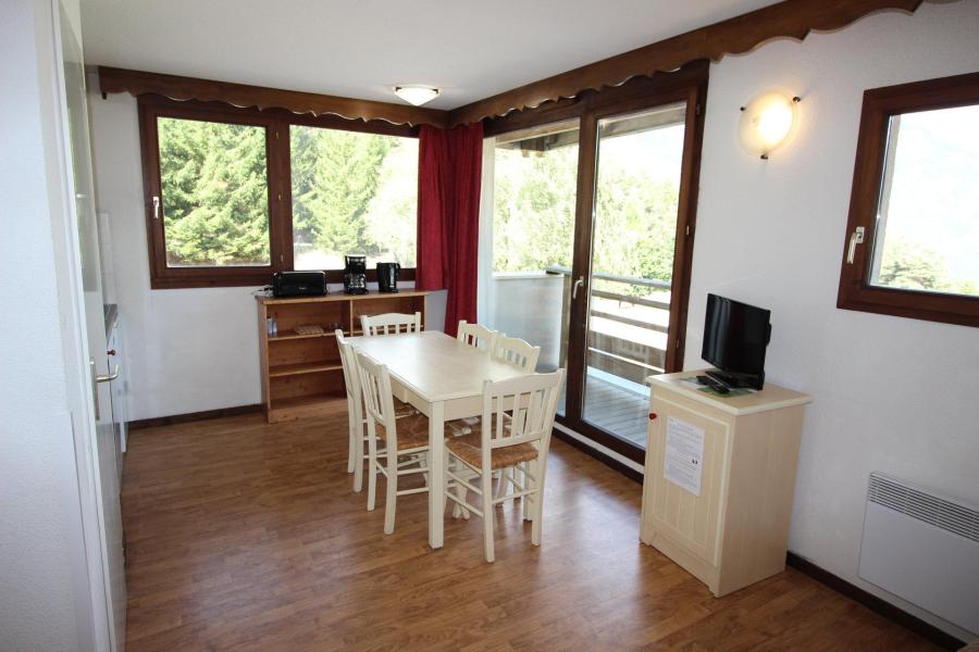 Ski verhuur Appartement 3 kamers 6 personen (102) - Résidence les Balcons de la Vanoise - La Norma - Woonkamer