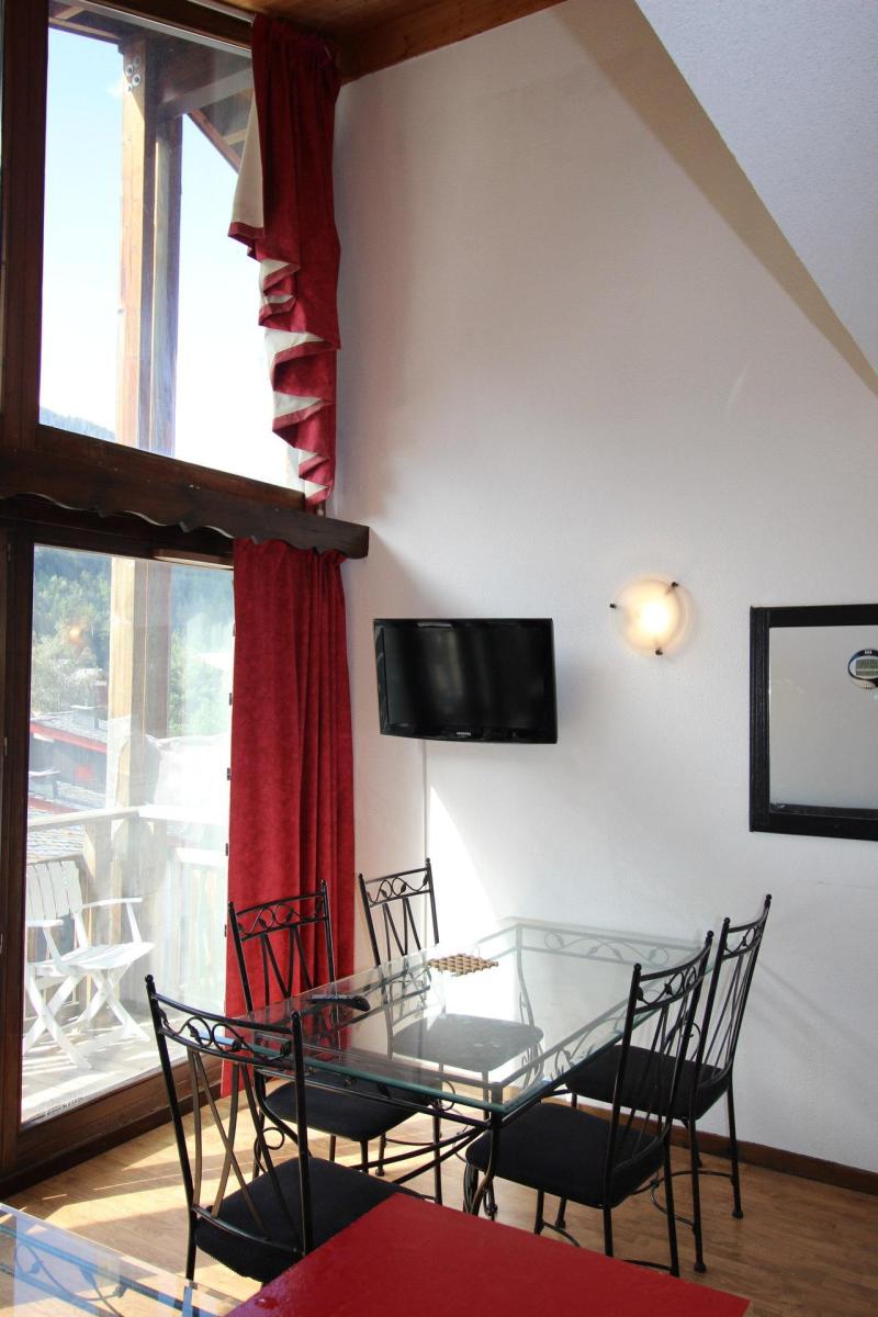 Ski verhuur Appartement duplex 3 kamers 6 personen (606) - Résidence les Balcons de la Vanoise - La Norma - Woonkamer