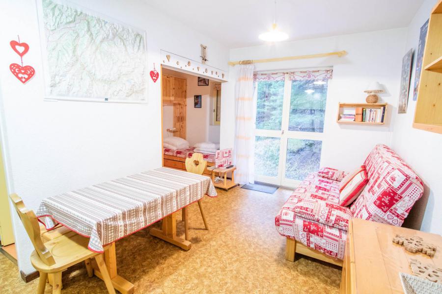 Ski verhuur Appartement 2 kamers 4 personen (CA10FB) - Résidence les Campanules - La Norma - Woonkamer