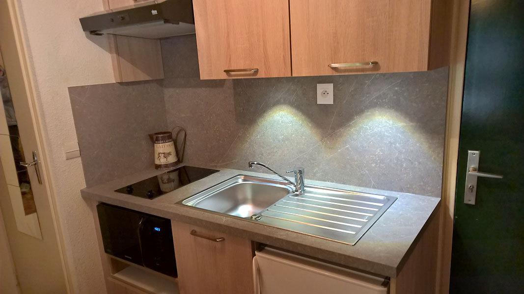 Location au ski Appartement 2 pièces 4 personnes (CA51FC) - Résidence les Campanules - La Norma - Kitchenette