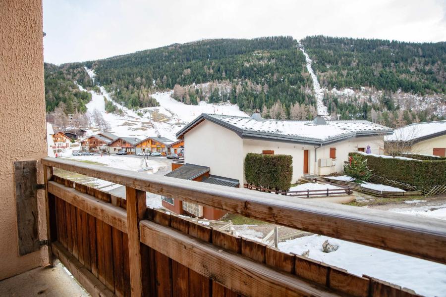 Skiverleih 2-Zimmer-Berghütte für 6 Personen (SB104C) - Résidence les Portes de la Vanoise - La Norma - Balkon