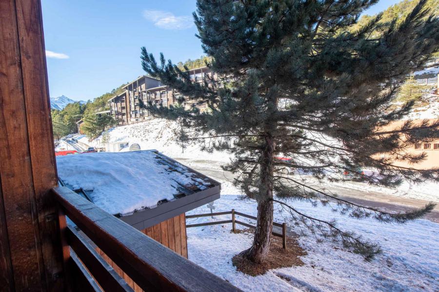 Ski verhuur Appartement 2 kamers 4 personen (SB417A) - Résidence les Portes de la Vanoise - La Norma - Balkon