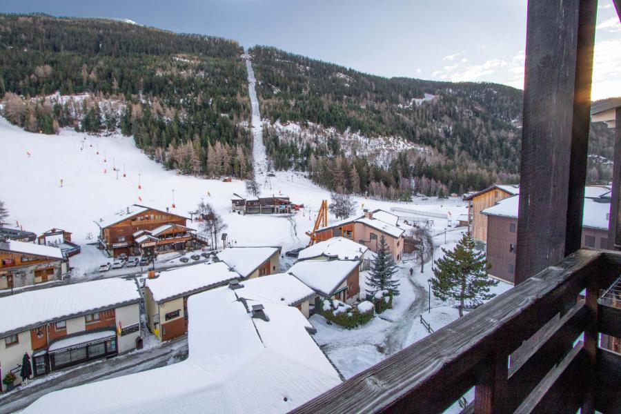 Ski verhuur Appartement 2 kamers 4 personen (SB506A) - Résidence les Portes de la Vanoise - La Norma - Balkon