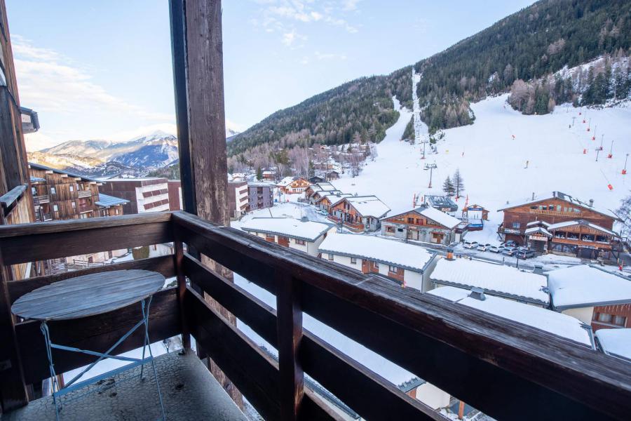 Ski verhuur Appartement 2 kamers 4 personen (SB512A) - Résidence les Portes de la Vanoise - La Norma - Balkon