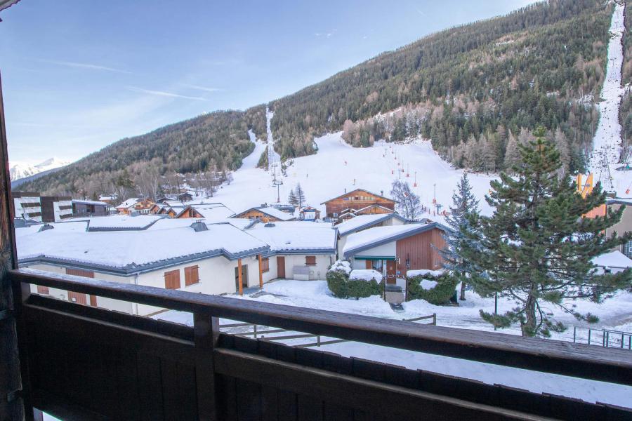 Ski verhuur Appartement 2 kamers bergnis 6 personen (SB212A) - Résidence les Portes de la Vanoise - La Norma - Balkon