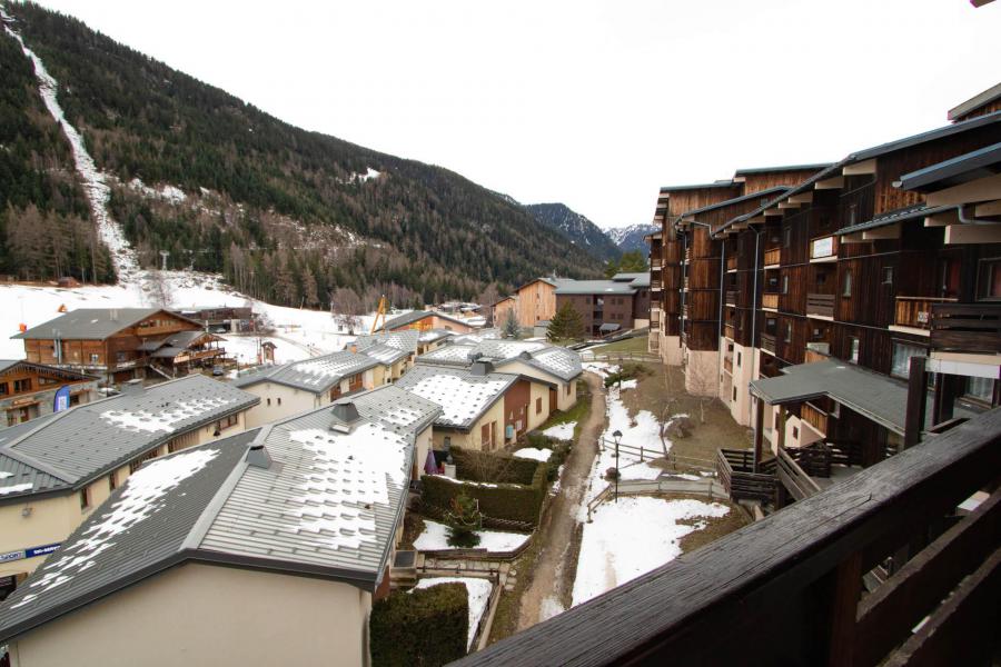 Ski verhuur Appartement 2 kamers bergnis 6 personen (SB400C) - Résidence les Portes de la Vanoise - La Norma - Balkon