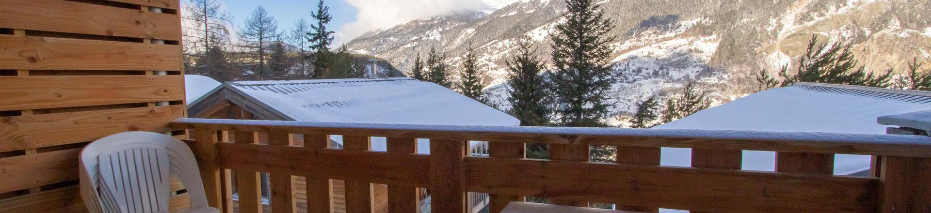 Skiverleih Doppelchalethälfte 3 Zimmer für 6 Personen (CHT84) - Les Chalets Petit Bonheur - La Norma - Balkon