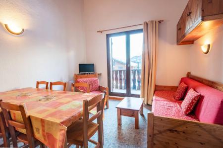 Rent in ski resort 2 room mezzanine apartment 6 people (EP71B) - Chalets les Epervières - La Norma - Living room