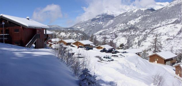 Skiverleih 2-Zimmer-Berghütte für 4 Personen (EP75D) - Chalets les Epervières - La Norma - Draußen im Winter