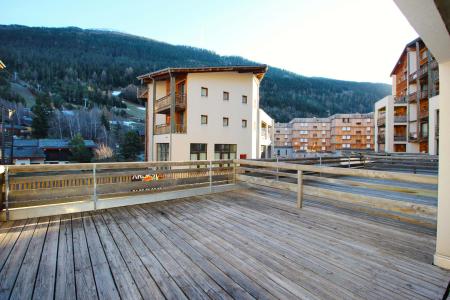 Wynajem na narty Apartament 3 pokojowy 6 osób (3002) - Les Chalets de la Vanoise - La Norma - Taras