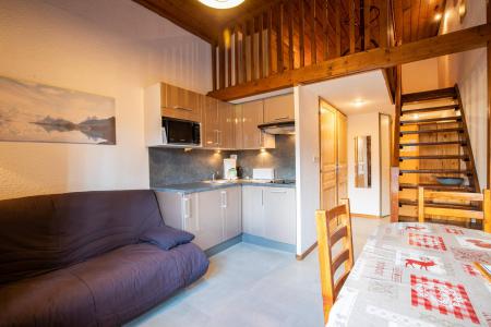 Skiverleih Wohnung 2 Mezzanine Zimmer 6 Leute (NO52GV) - Résidence le Grand Vallon - La Norma - Wohnzimmer