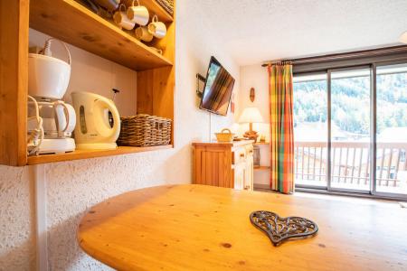 Ski verhuur Studio bergnis 4 personen (PR32CO) - Résidence le Pra - La Norma - Woonkamer