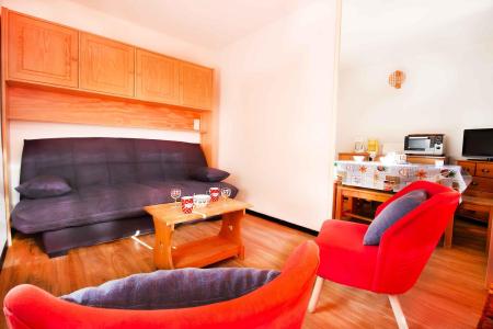 Rent in ski resort 2 room apartment cabin 4 people (304T) - Résidence le Tétras - La Norma - Living room