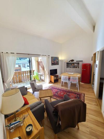 Ski verhuur Appartement 3 kamers 6 personen (VI31V) - Résidence le Village - La Norma - Woonkamer