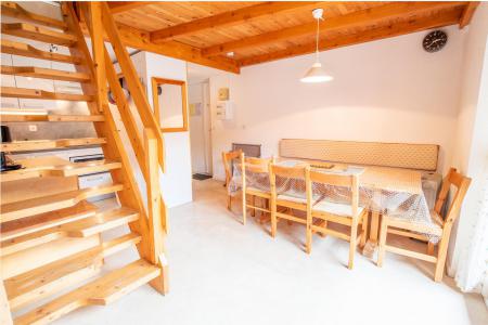 Rent in ski resort 3 room mezzanine apartment 8 people (AR38A) - Résidence les Arolles - La Norma - Living room