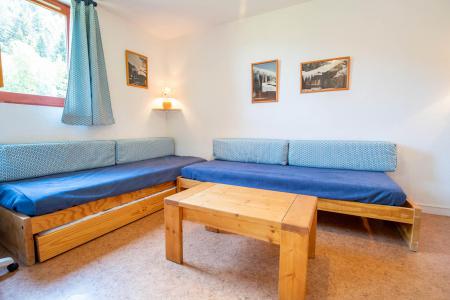 Rent in ski resort 3 room mezzanine apartment 8 people (AR46A) - Résidence les Arolles - La Norma - Living room