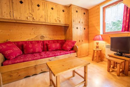 Ski verhuur Appartement 3 kamers mezzanine 8 personen (AR31A) - Résidence les Arolles - La Norma - Woonkamer