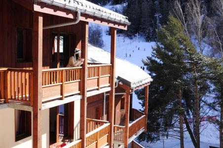 Vacances en montagne Résidence les Balcons d'Anaïs - La Norma - Extérieur hiver