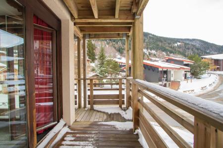 Location au ski Appartement 2 pièces coin montagne 6 personnes (406) - Résidence les Balcons de la Vanoise - La Norma - Balcon