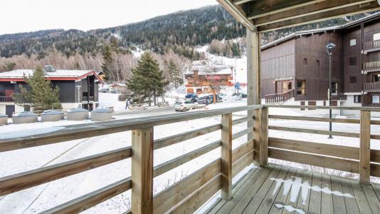 Ski verhuur Résidence les Chalets et Balcons de la Vanoise - La Norma - Balkon