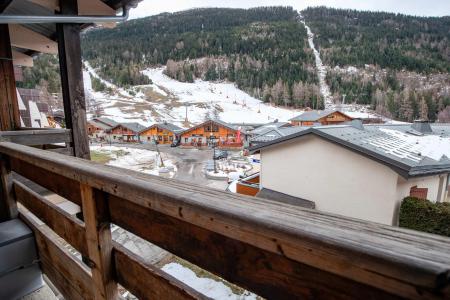 Rent in ski resort 2 room apartment sleeping corner 6 people (SB202C) - Résidence les Portes de la Vanoise - La Norma - Balcony