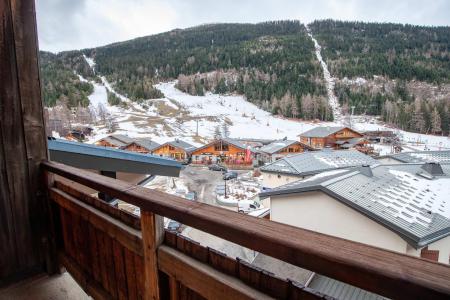 Skiverleih 2-Zimmer-Berghütte für 6 Personen (SB300C) - Résidence les Portes de la Vanoise - La Norma - Balkon