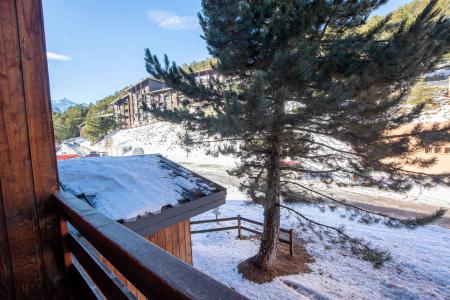 Ski verhuur Appartement 2 kamers 4 personen (SB417A) - Résidence les Portes de la Vanoise - La Norma - Balkon