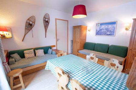 Ski verhuur Appartement 2 kamers bergnis 6 personen (SB209A) - Résidence les Portes de la Vanoise - La Norma - Woonkamer