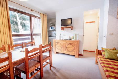 Ski verhuur Appartement 2 kamers bergnis 6 personen (SB408B) - Résidence les Portes de la Vanoise - La Norma - Woonkamer