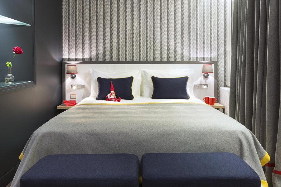Аренда на лыжном курорте Araucaria Hôtel & Spa - La Plagne - Двухспальная кровать