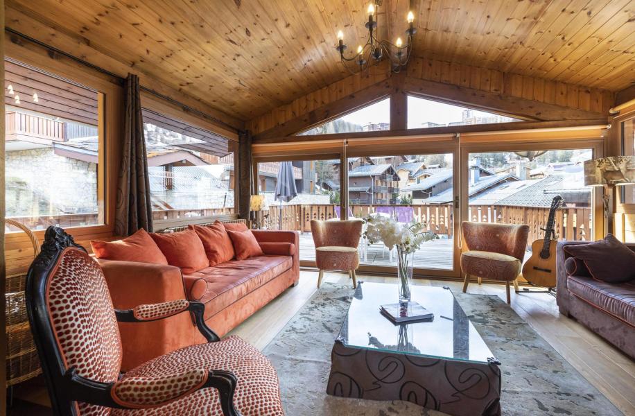 Аренда на лыжном курорте Шале 4 комнат 7 чел. - Chalet Boudu  - La Plagne - Салон