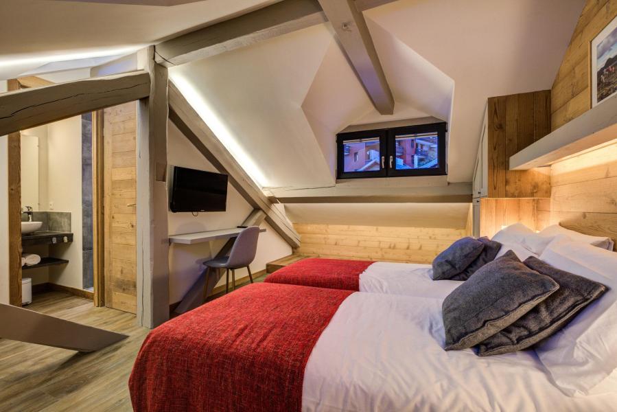 Rent in ski resort 5 room chalet 10 people (Chalet de la Mine 2) - Chalet de la Mine - La Plagne - Bedroom