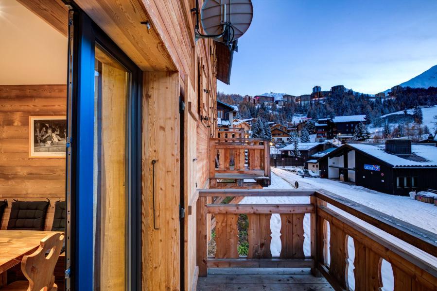 Rent in ski resort 5 room chalet 10 people (Chalet de la Mine 1) - Chalet de la Mine - La Plagne - Winter outside