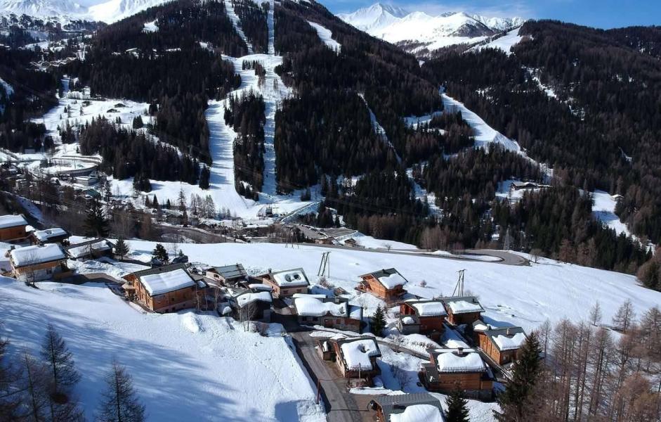 Ski verhuur Chalet Natural Lodge - La Plagne - Buiten winter