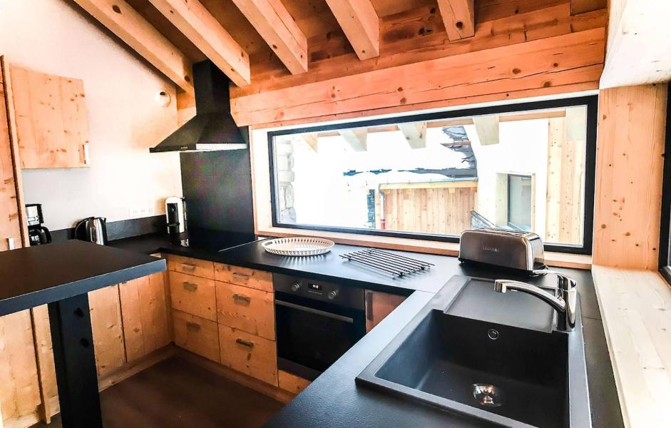 Rent in ski resort Chalet Natural Lodge - La Plagne - Kitchen