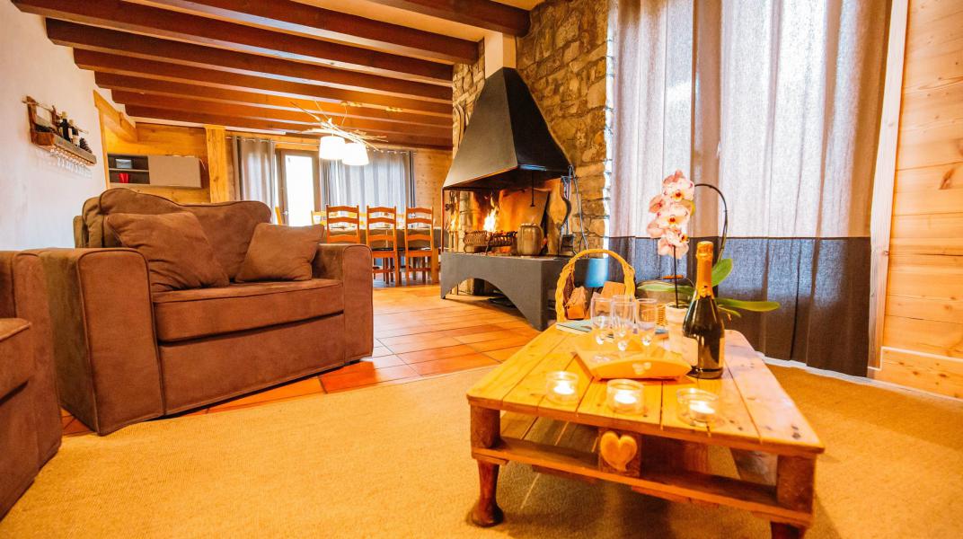 Rent in ski resort Chalet Perle - La Plagne - Living room