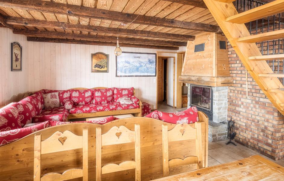 Alquiler al esquí Chalet Sporting Lodge - La Plagne - Sofá