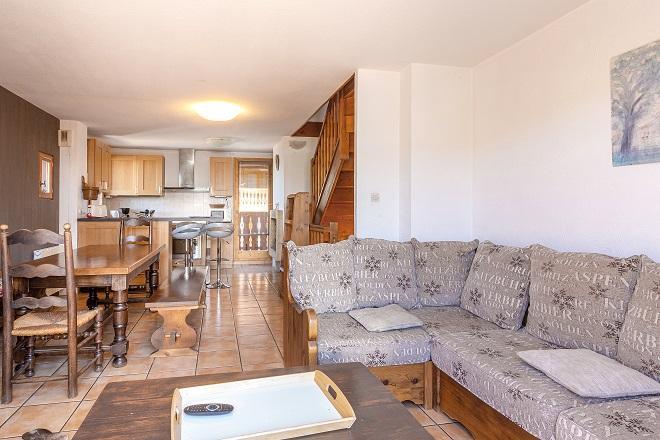 Location au ski Chalet 6 pièces 10 personnes (19) - Chalets des Alpages - La Plagne - Séjour