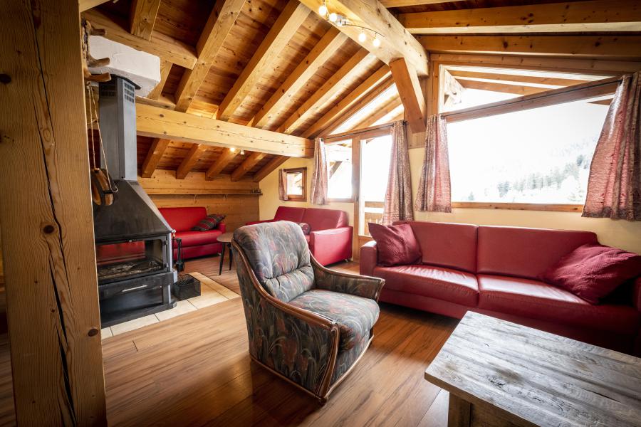 Rent in ski resort 6 room triplex chalet 11 people (Mont Blanc) - Chalets du Cocoon - La Plagne - Bench seat